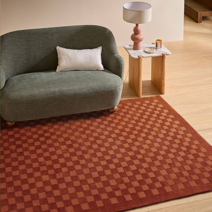 MADE Sibyl Rust Rug