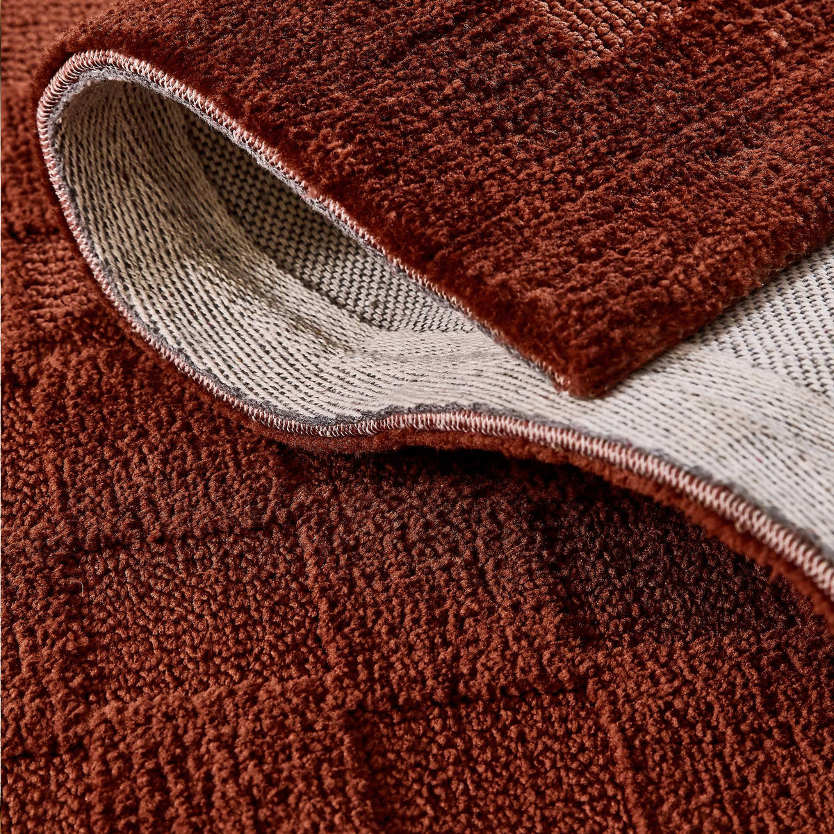 Tapis MADE Sibyl Rouille
