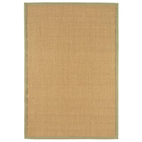 Sisal Linen/Sage Border Rug