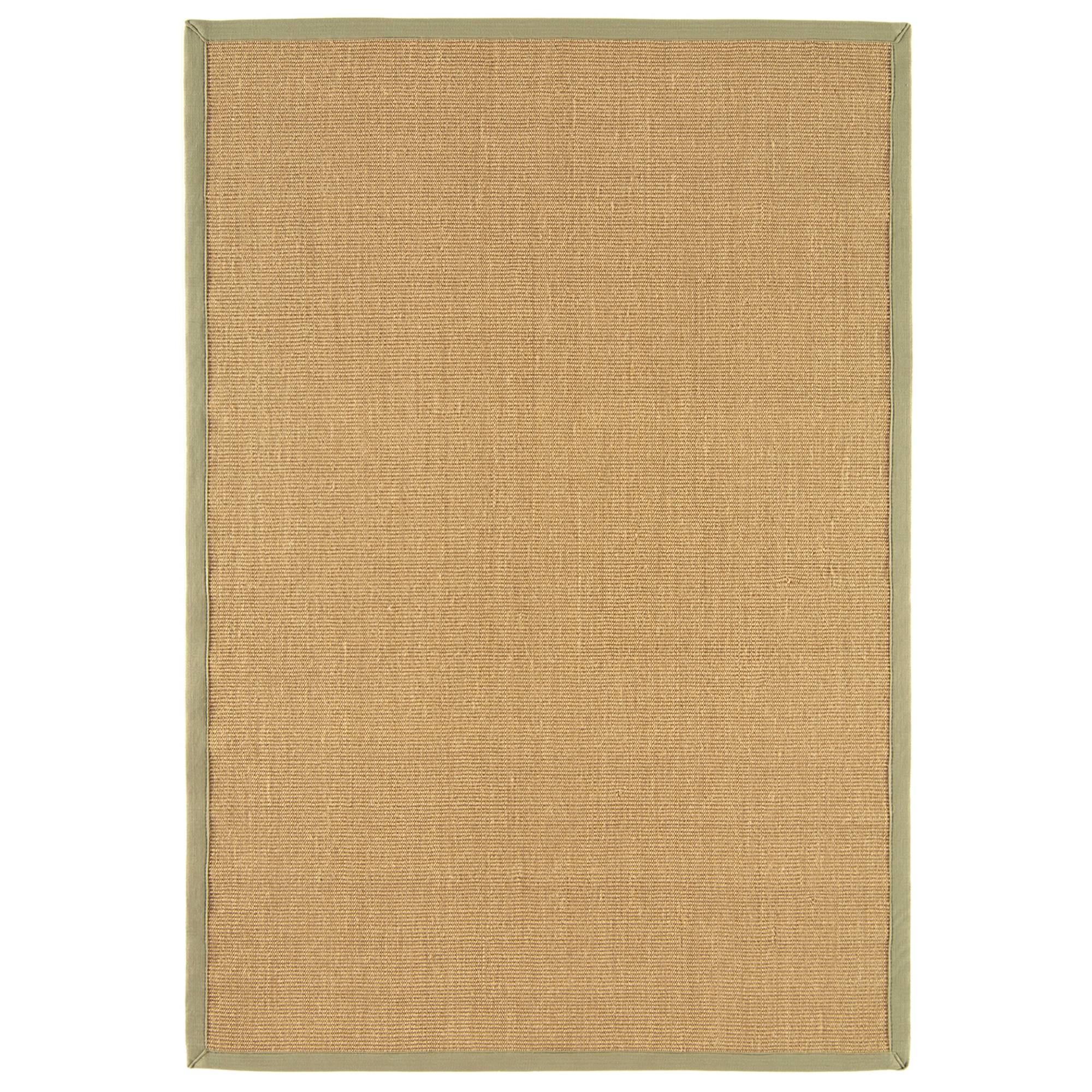 Sisal Linen/Sage Border Rug