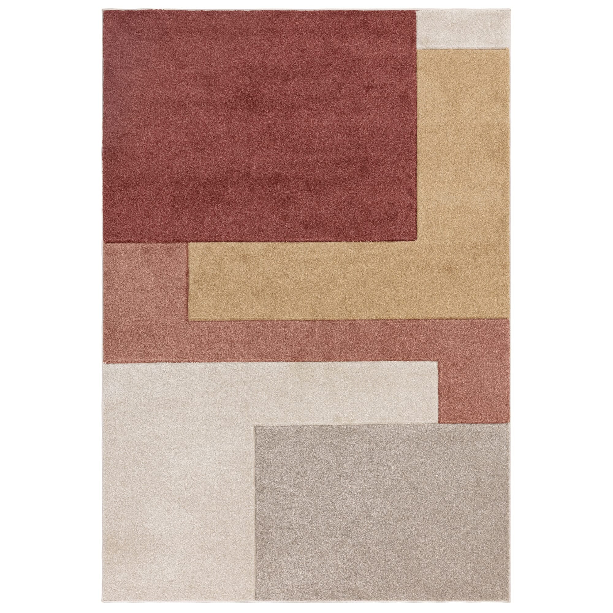 Sketch Blocks Earth Rug SK11