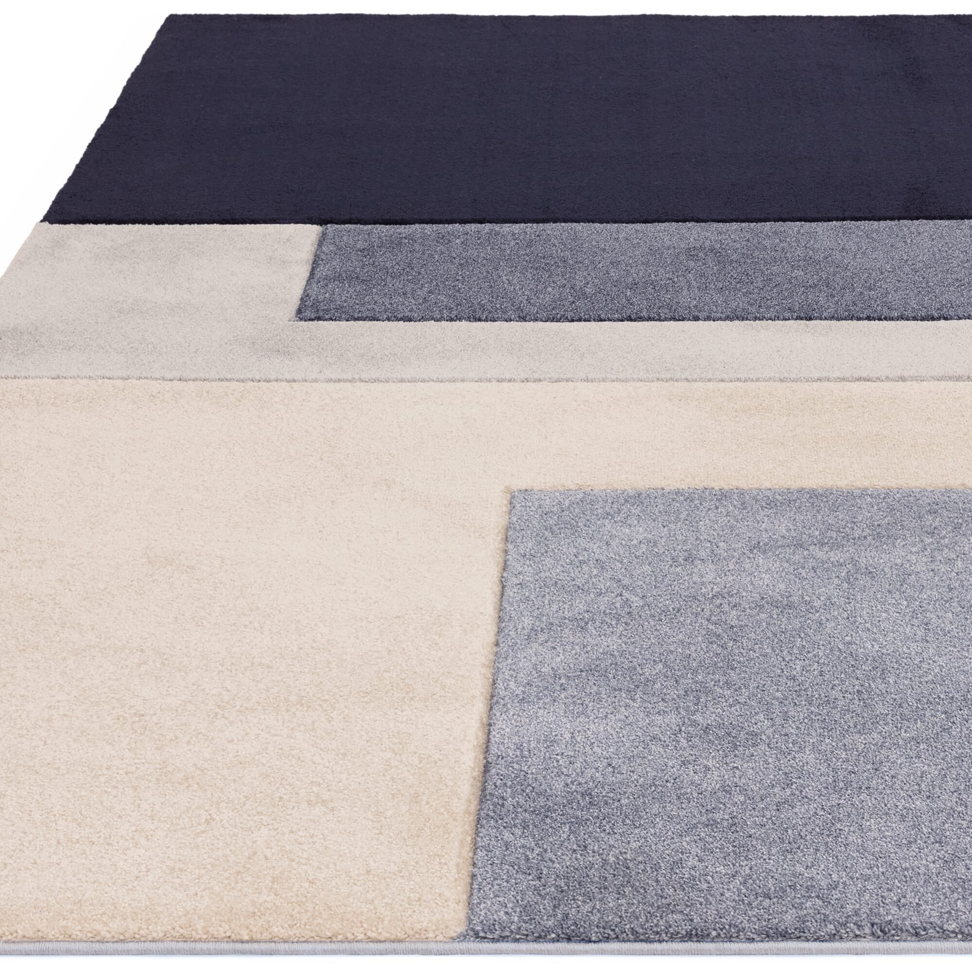Sketch Blocks Blue Rug SK13