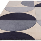 Alfombra Sketch Curva Azul SK14