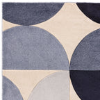 Alfombra Sketch Curva Azul SK14