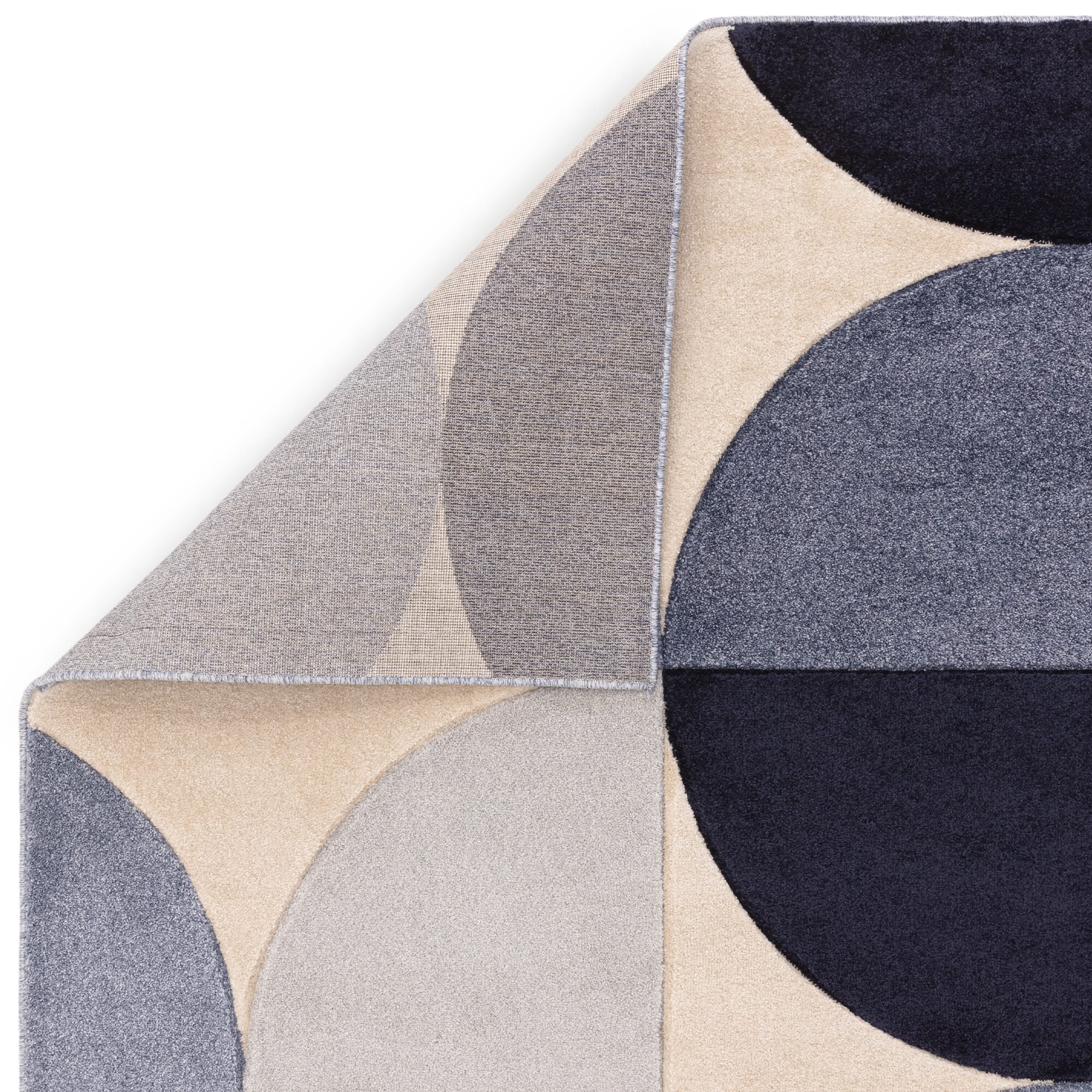 Alfombra Sketch Curva Azul SK14