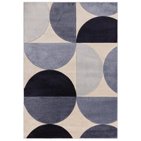 Sketch Curve Blue Rug Sk14