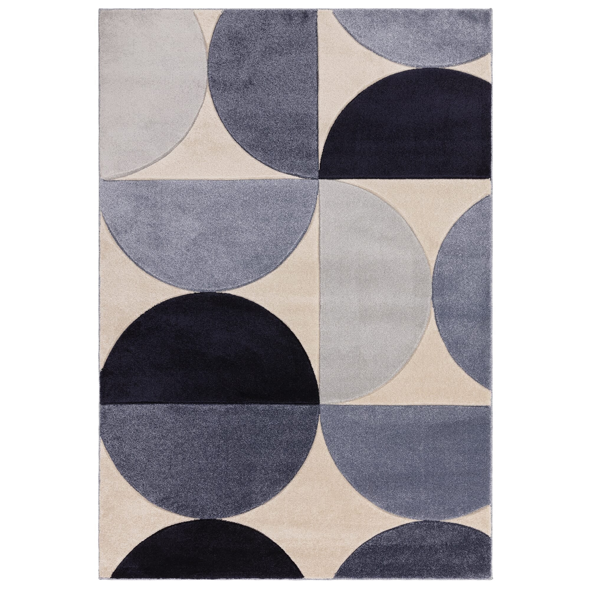 Sketch Curve Blue Rug Sk14