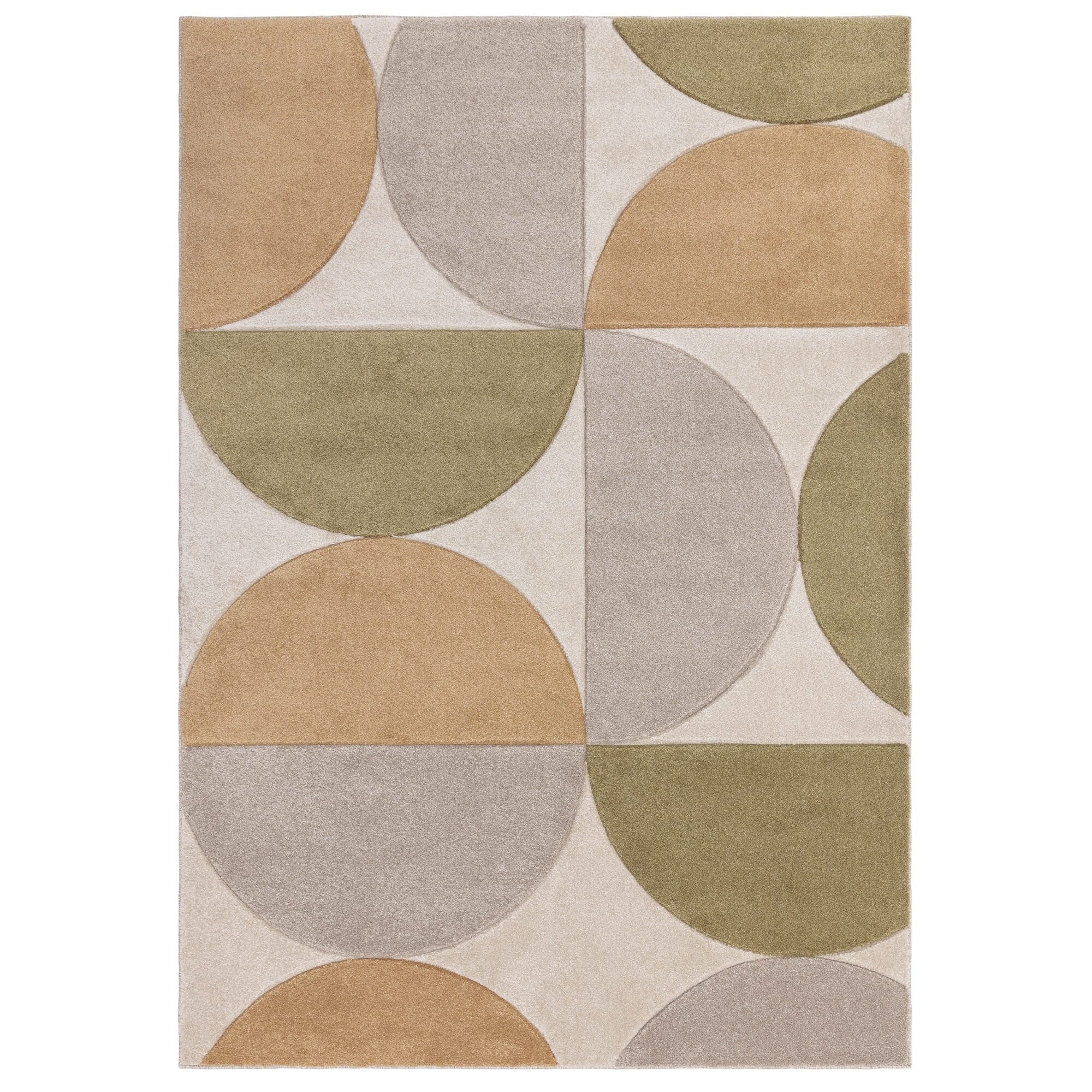 Sketch Curve Ochre Rug SK15
