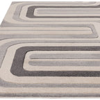 Alfombra Sketch Contorno Gris SK17