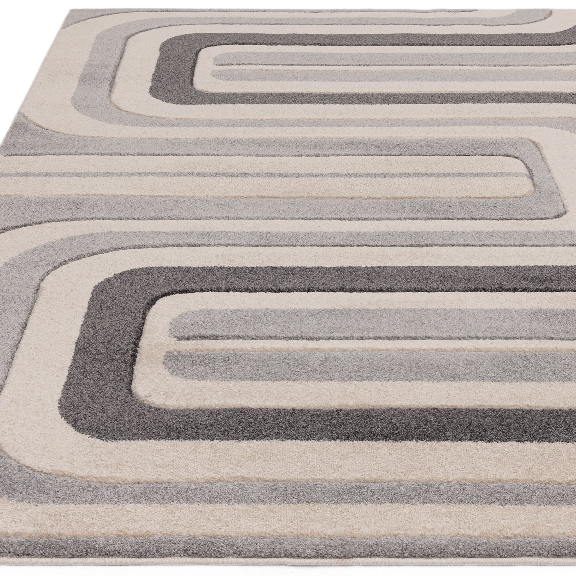 Alfombra Sketch Contorno Gris SK17