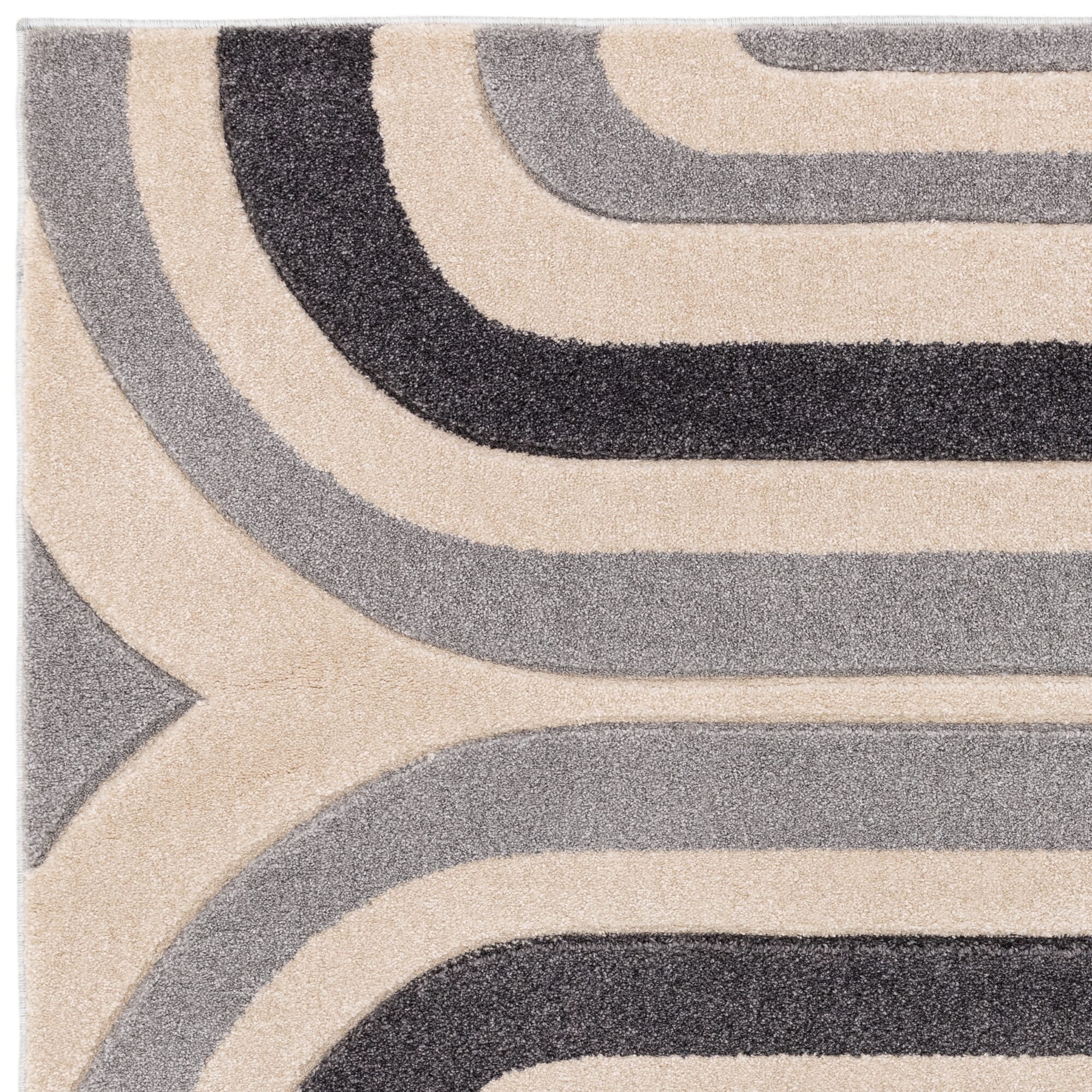 Alfombra Sketch Contorno Gris SK17