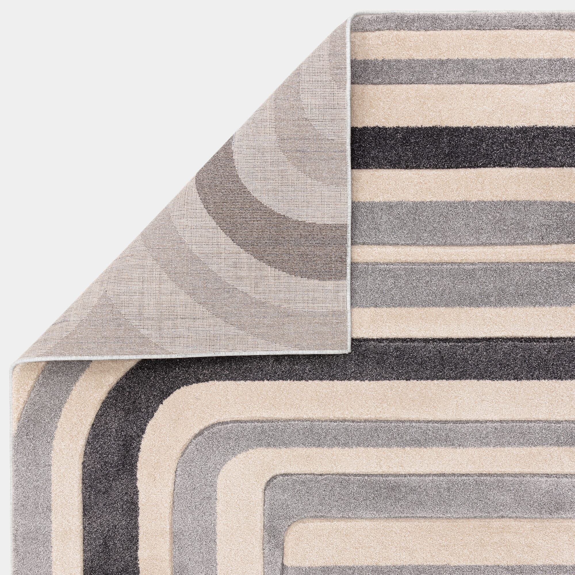 Alfombra Sketch Contorno Gris SK17