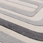 Alfombra Sketch Contorno Gris SK17