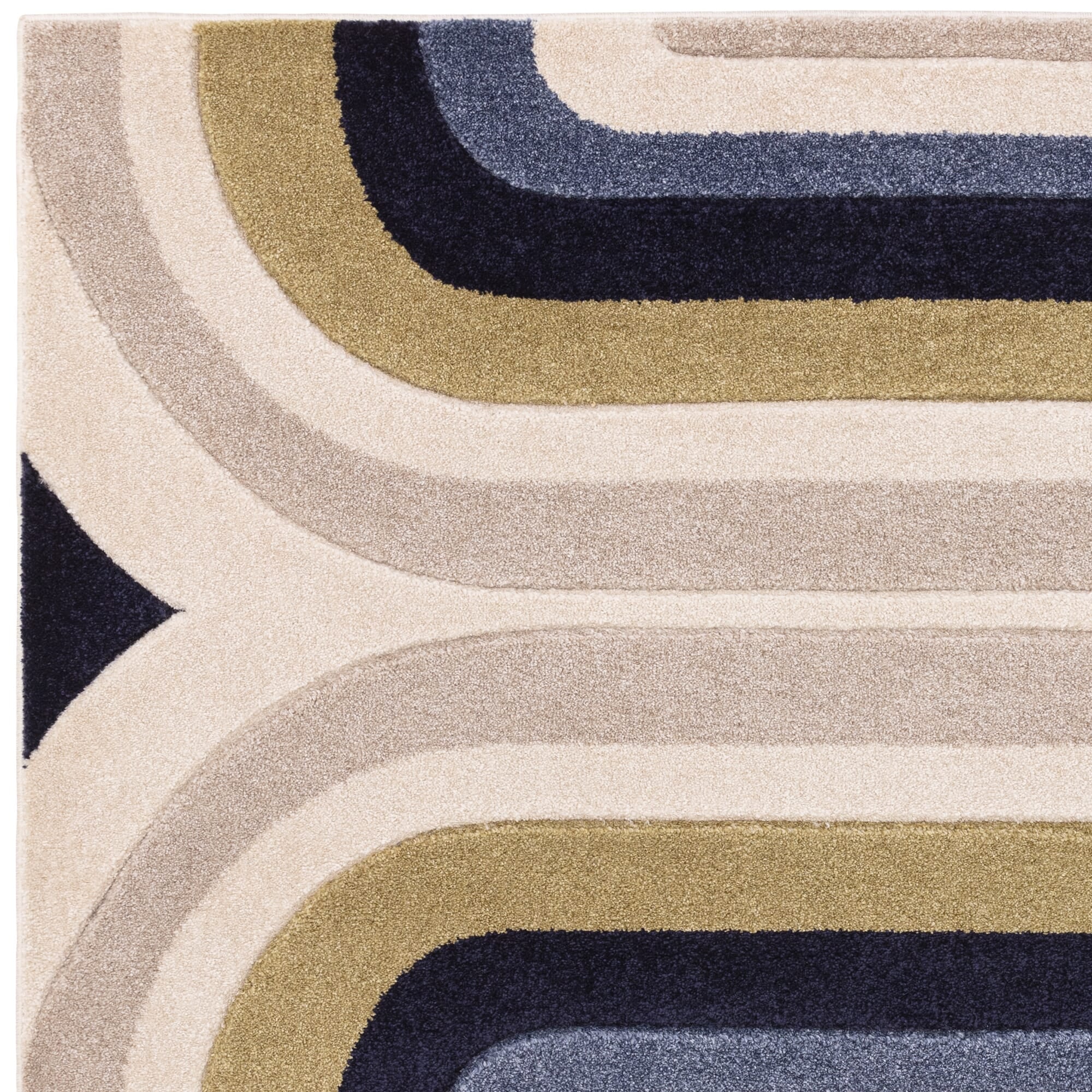 Sketch Contour Blue Rug SK18 - Asiatic Carpets - London