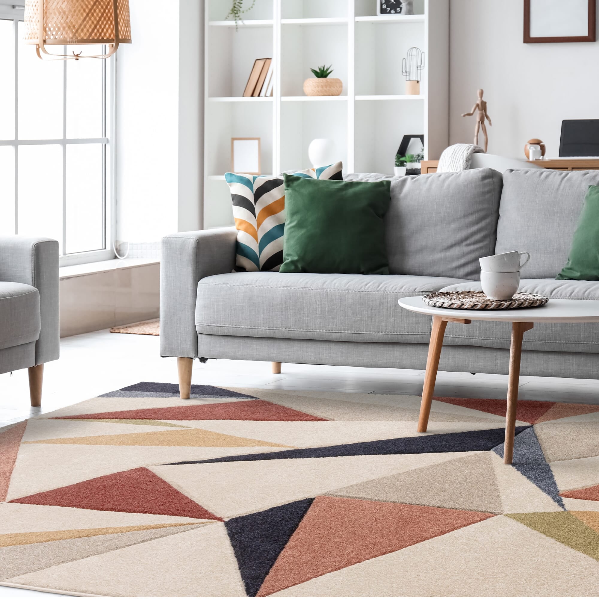 Sketch Kaleidoscope Multi Rug SK19