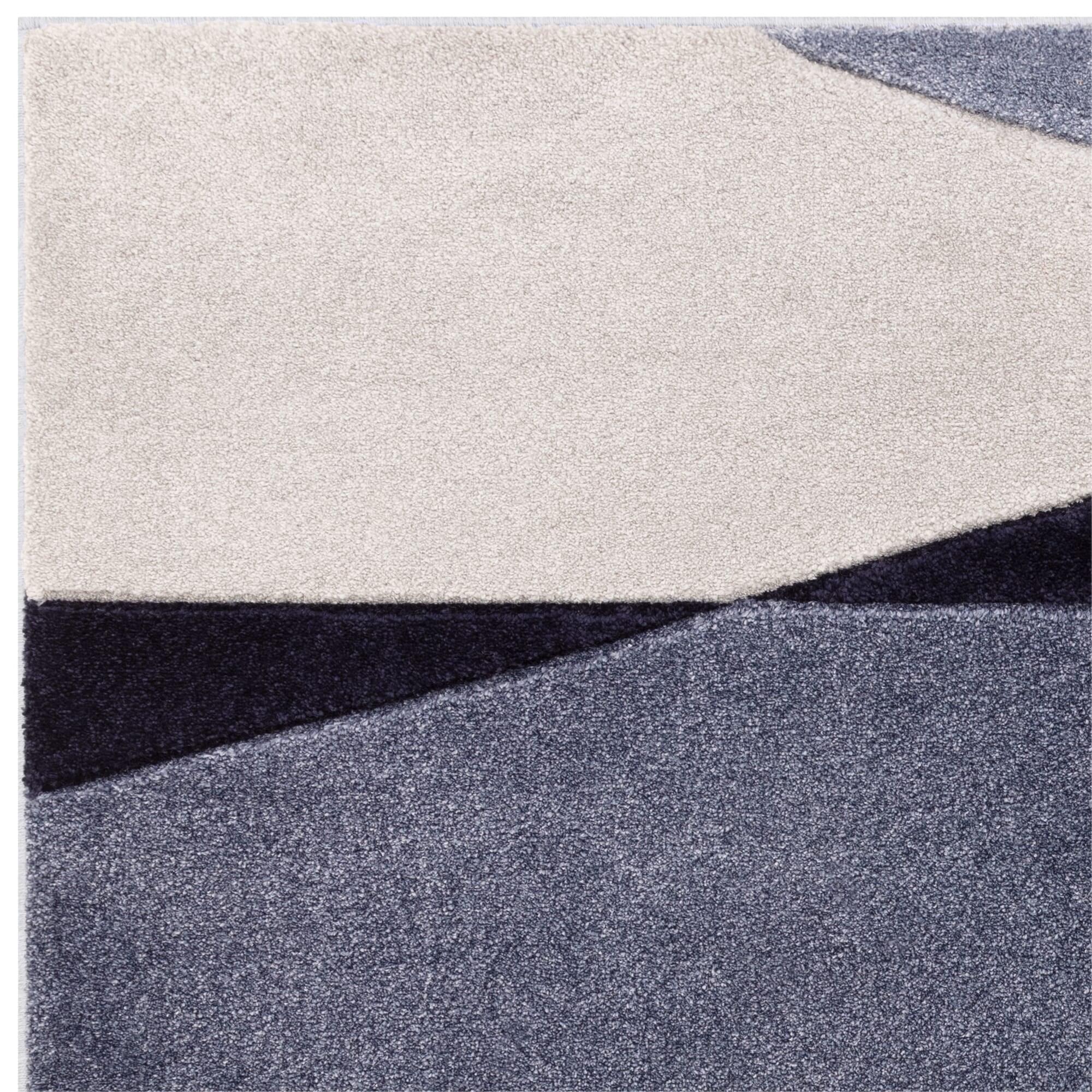Sketch Segment Blue Rug SK22