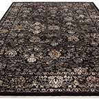 Alfombra Sovereign Black Vintage Floral
