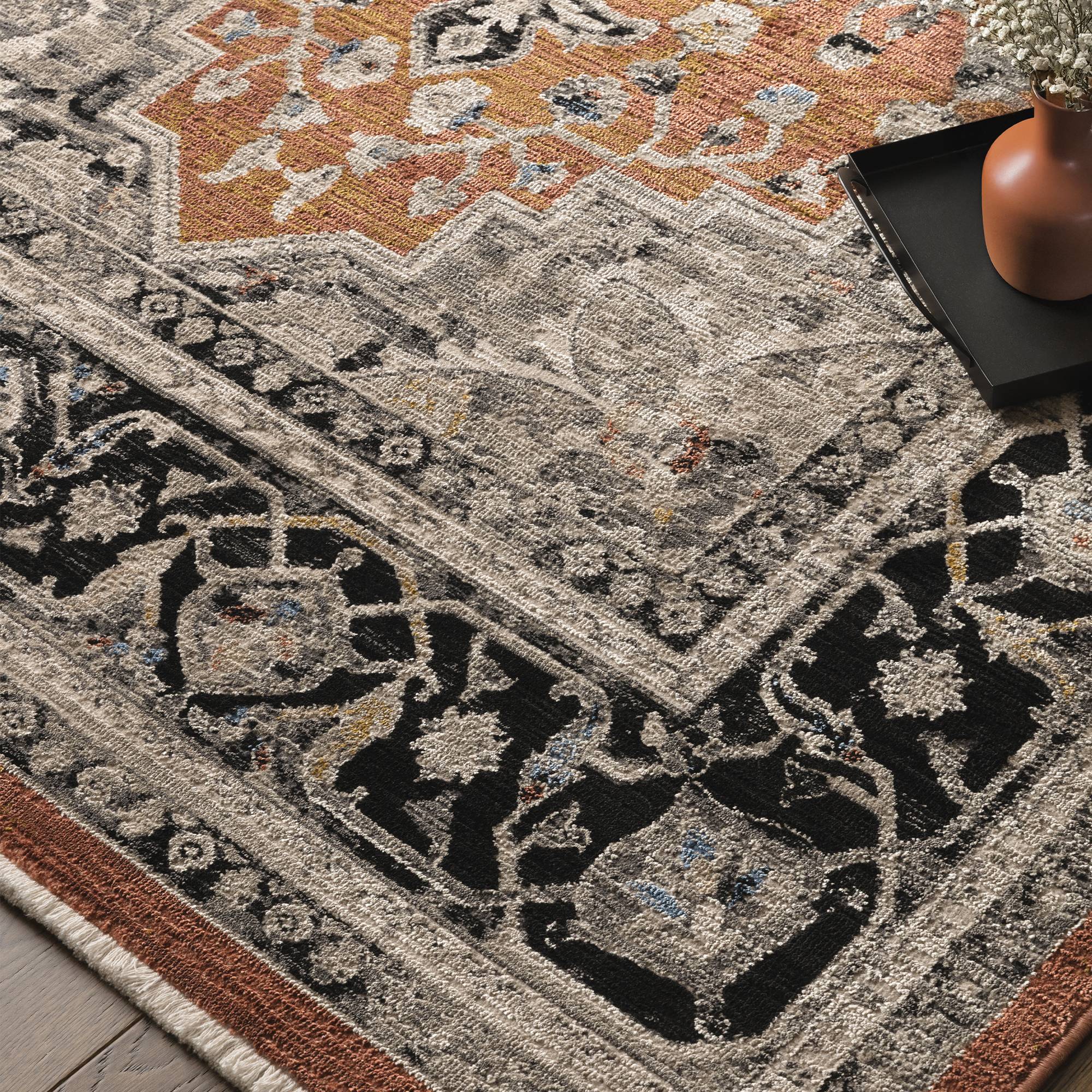 Alfombra Sovereign Terracotta Medallion