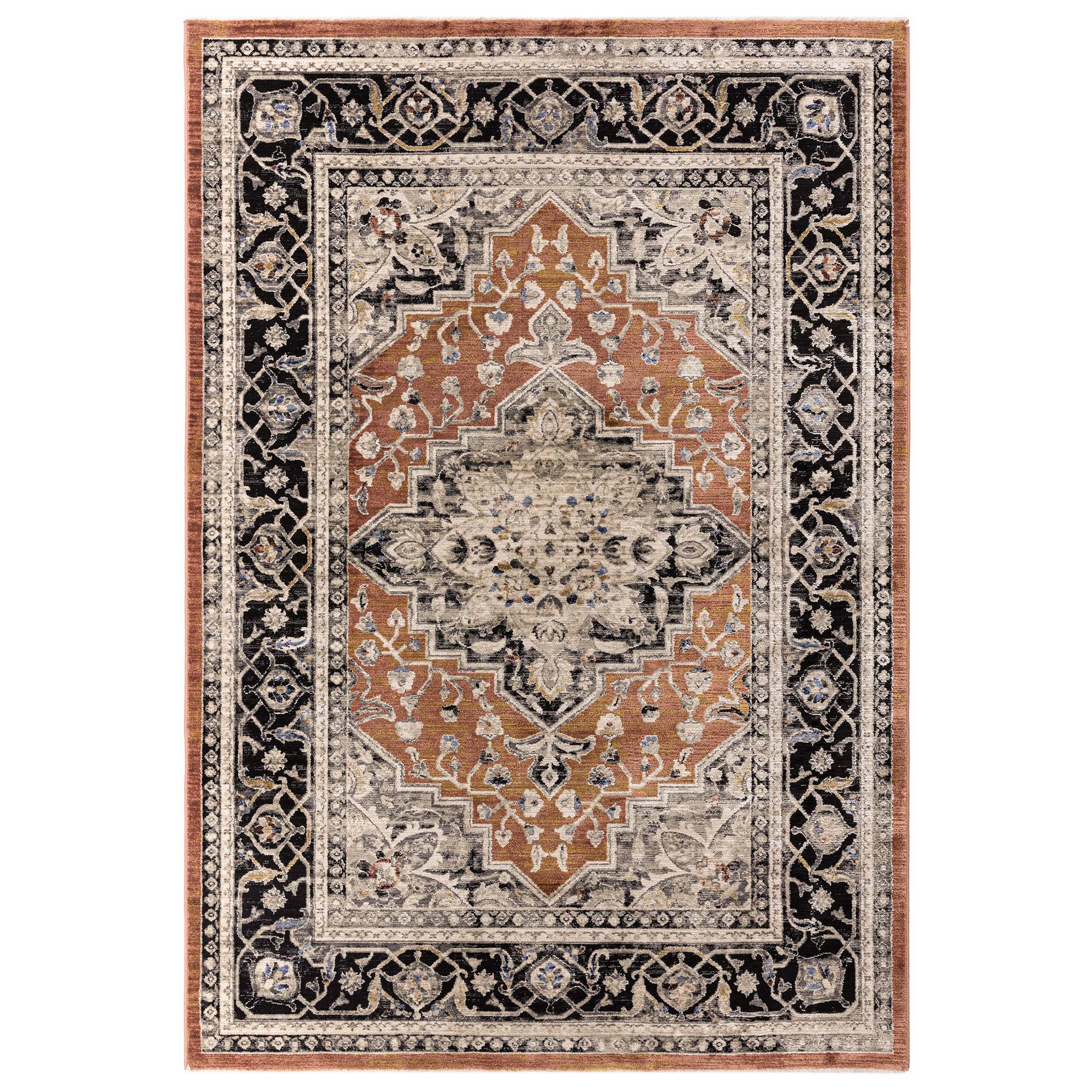Sovereign Terracotta Medallion Rug