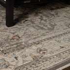 Alfombra Sovereign Charcoal Medallion