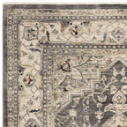 Alfombra Sovereign Charcoal Medallion