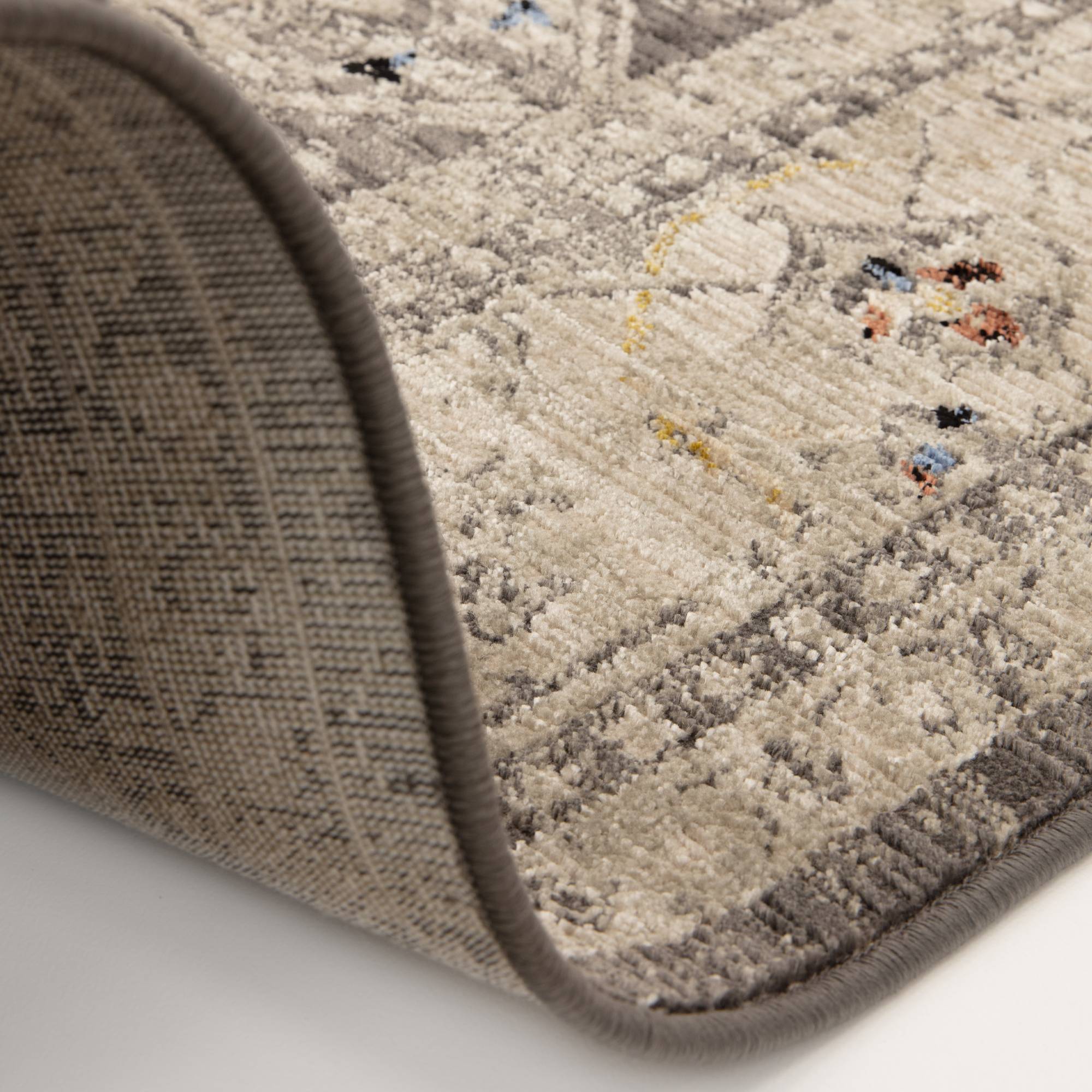 Alfombra Sovereign Charcoal Medallion