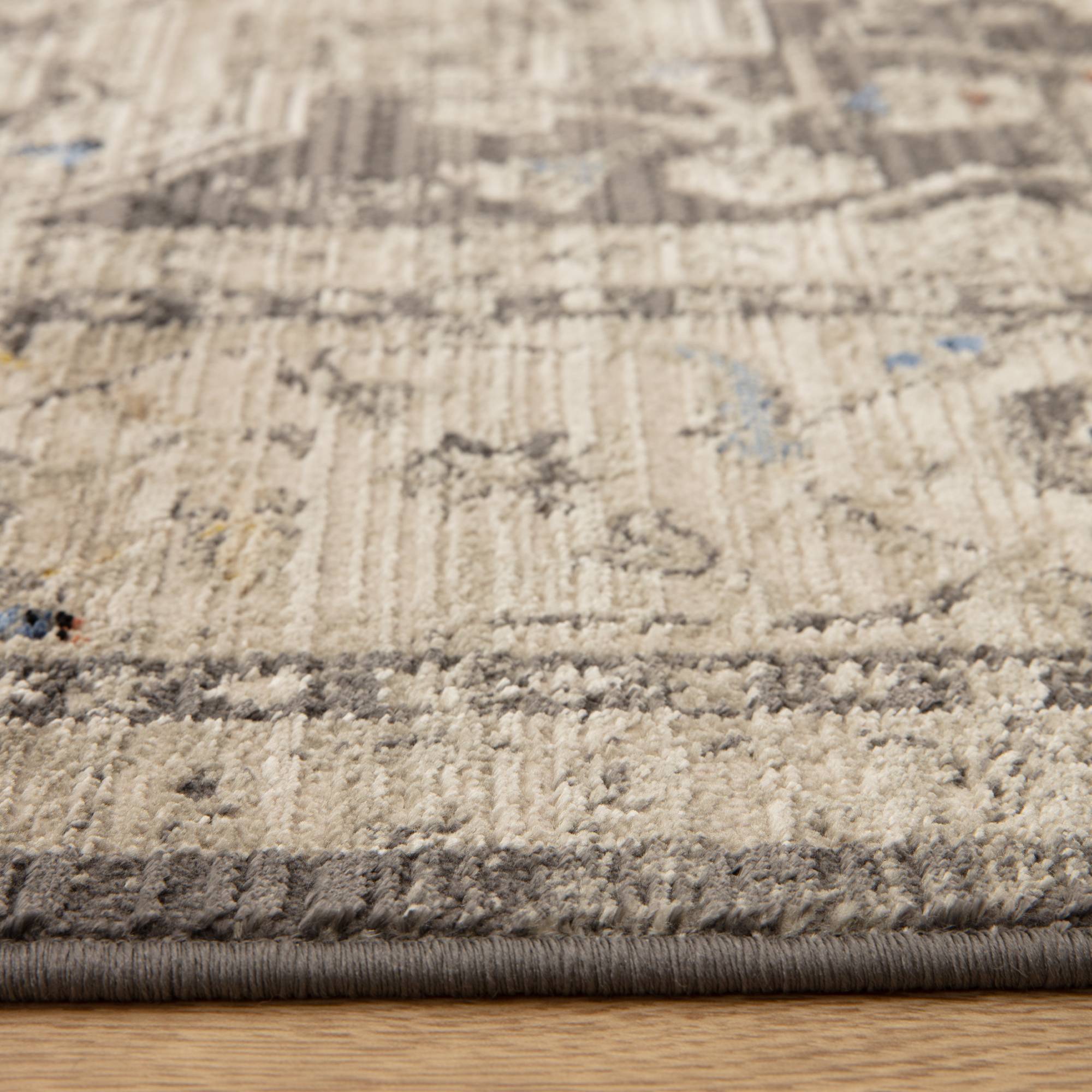 Alfombra Sovereign Charcoal Medallion
