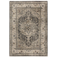 Alfombra Sovereign Charcoal Medallion