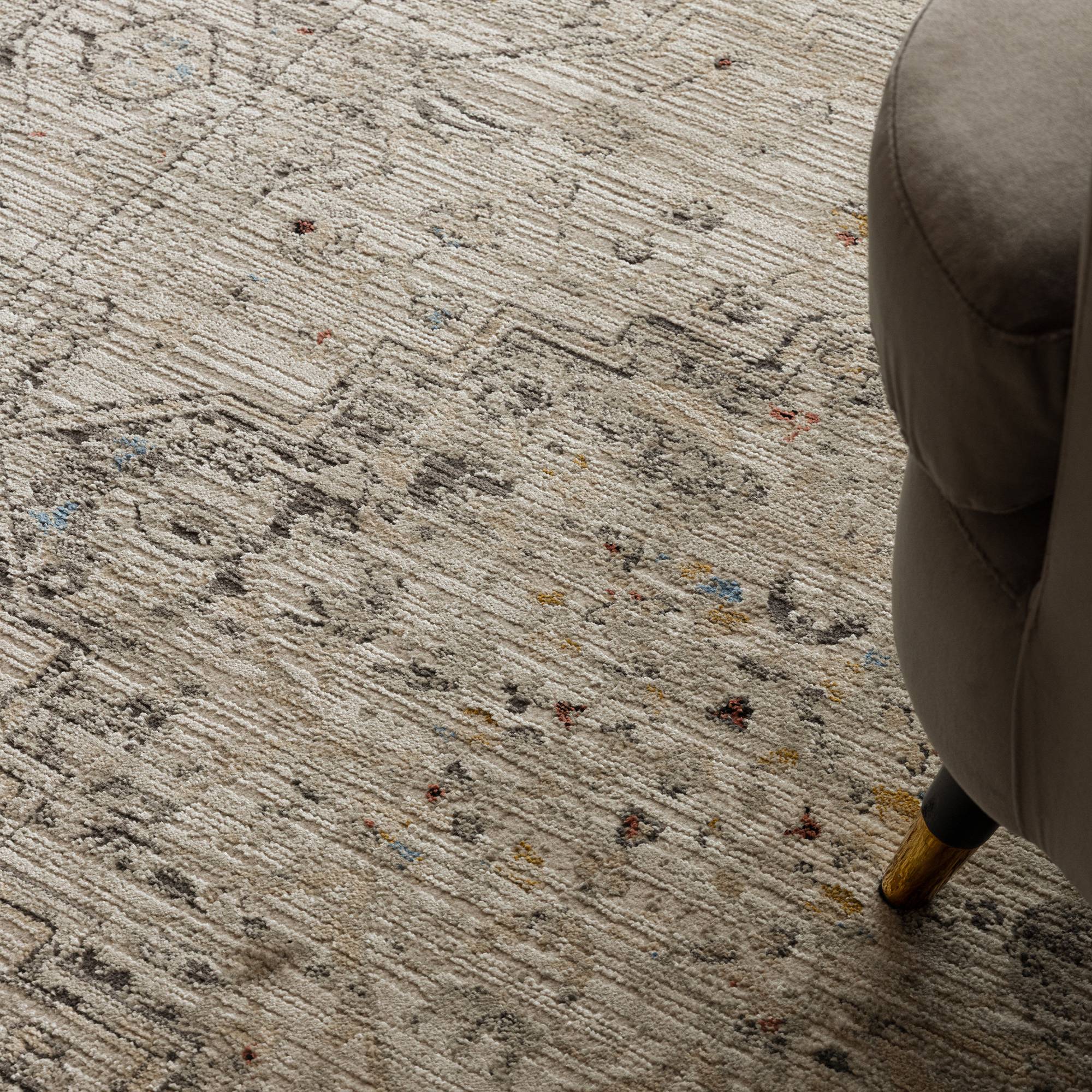 Alfombra Sovereign Ash Medallion