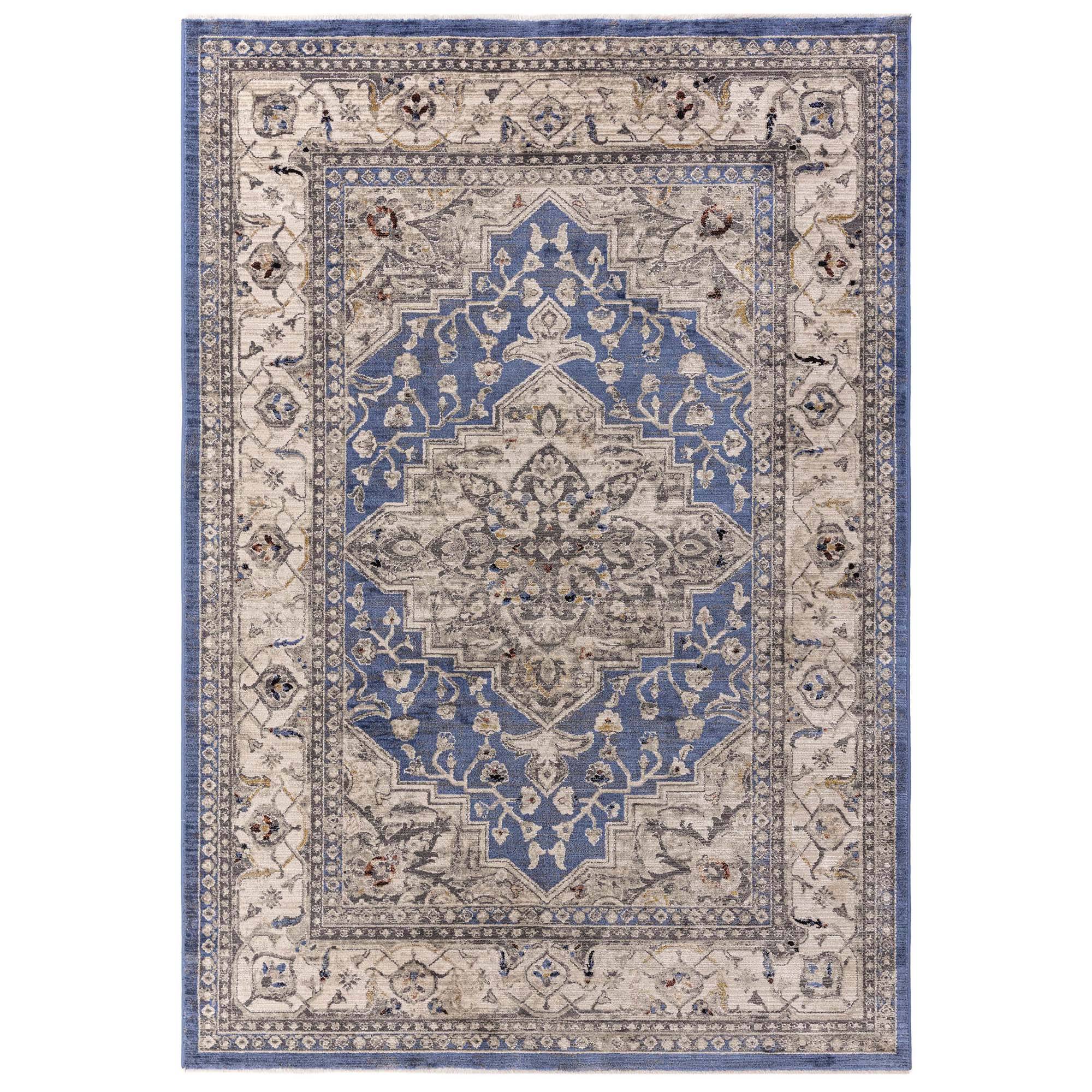 Sovereign Blue Medallion Rug