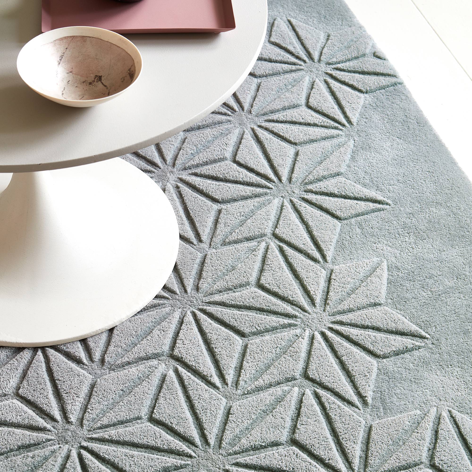 Alfombra Starburst Plata