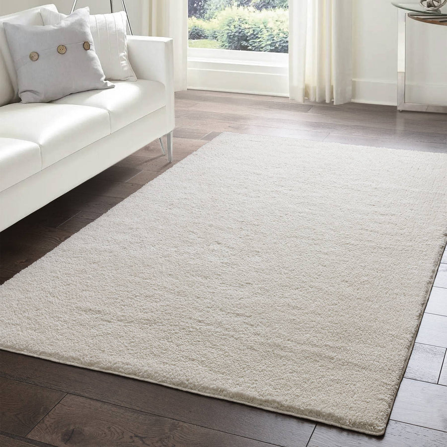 Super Snug Washable Ivory Rug