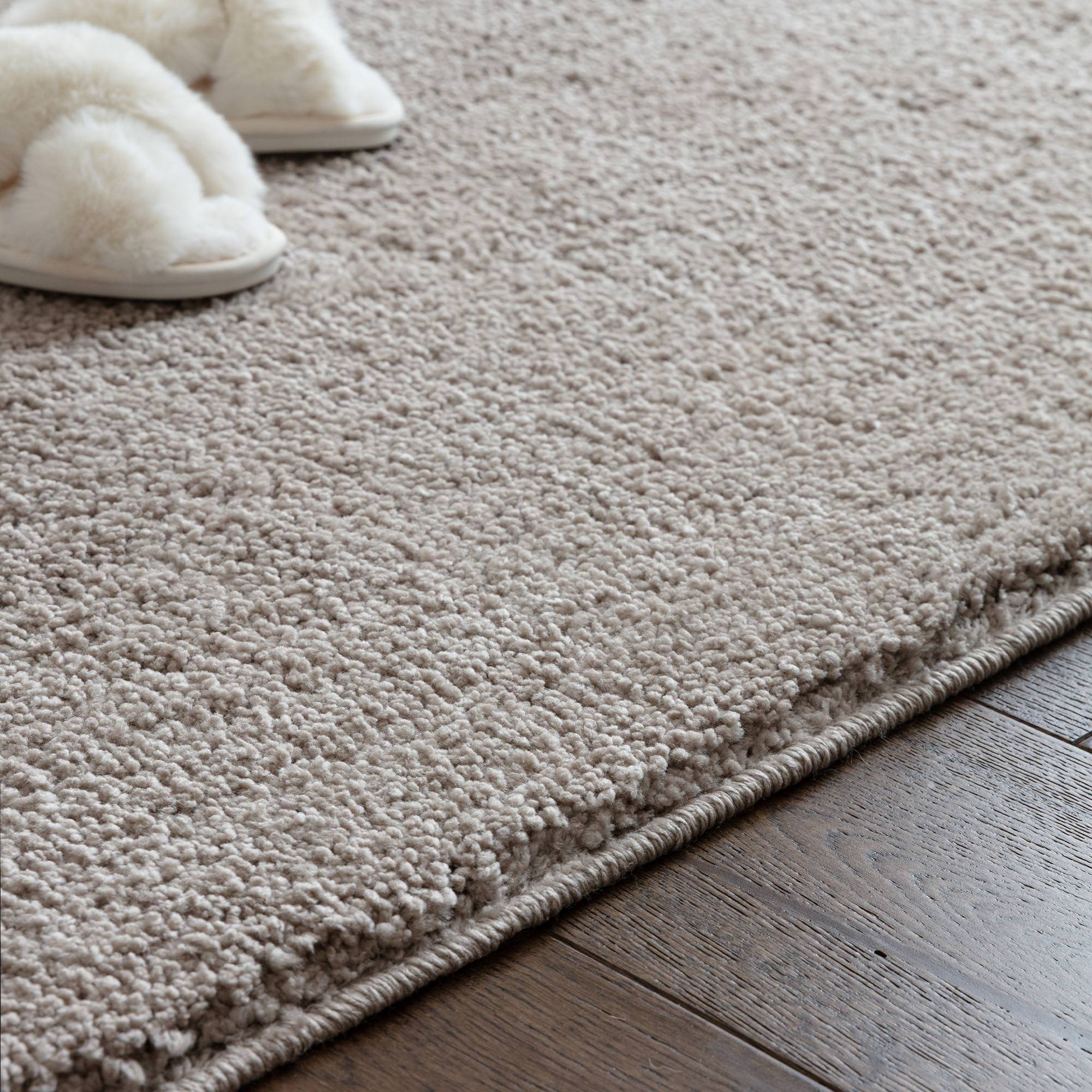 Super Snug Washable Grey Rug