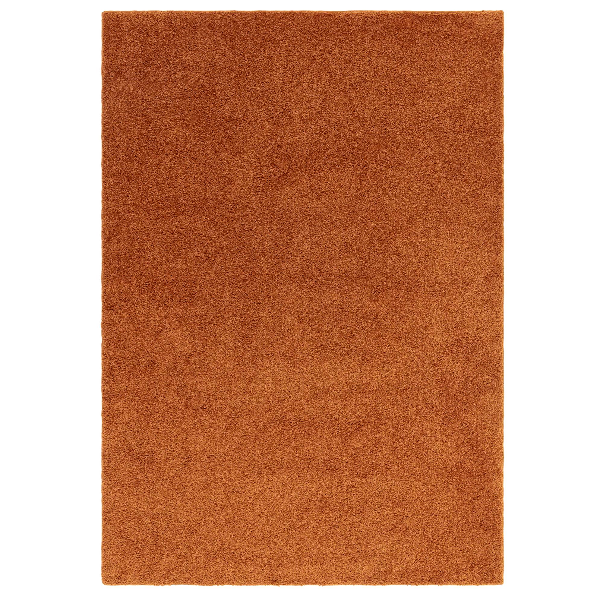 Super Snug Washable Rust Rug