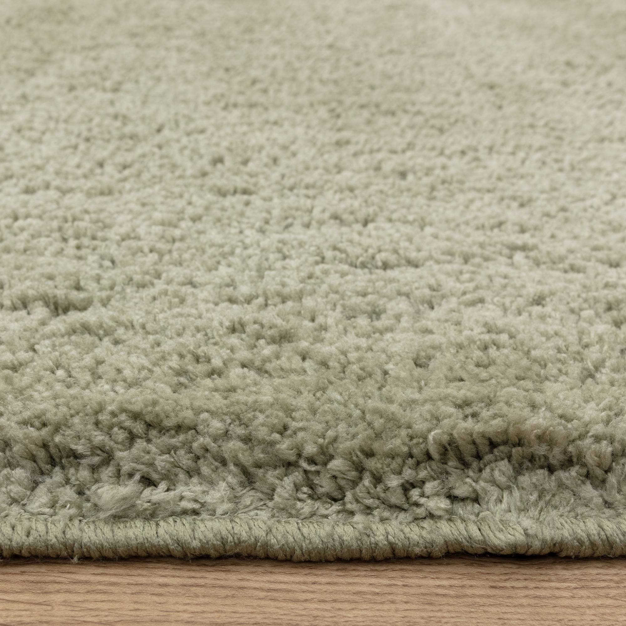 Super Snug Washable Sage Rug