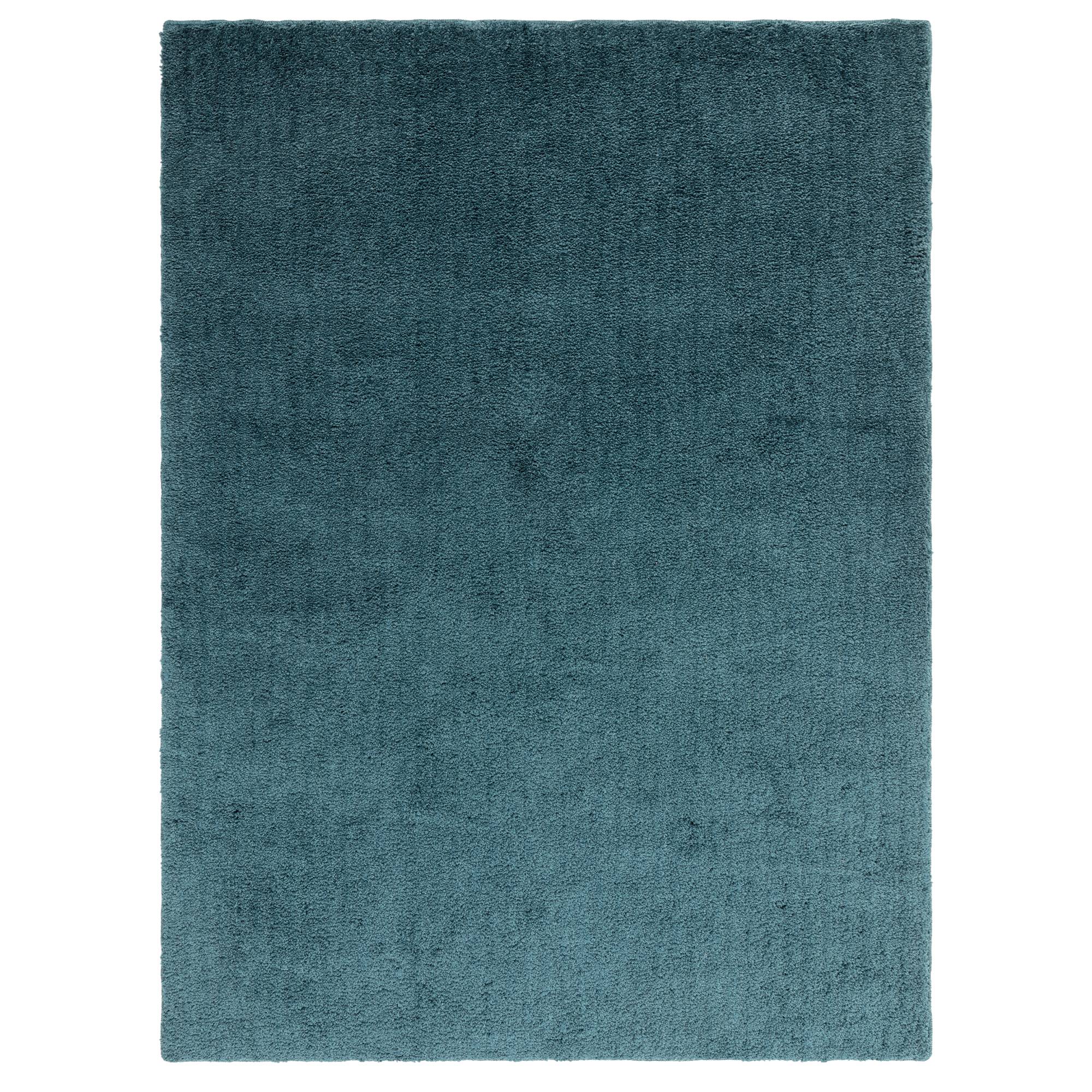 Super Snug Washable Teal Rug