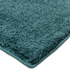 Super Snug Washable Teal Rug