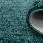 Super Snug Washable Teal Rug