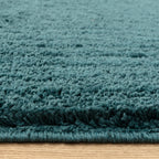 Super Snug Washable Teal Rug