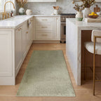 Super Snug Washable Sage Rug