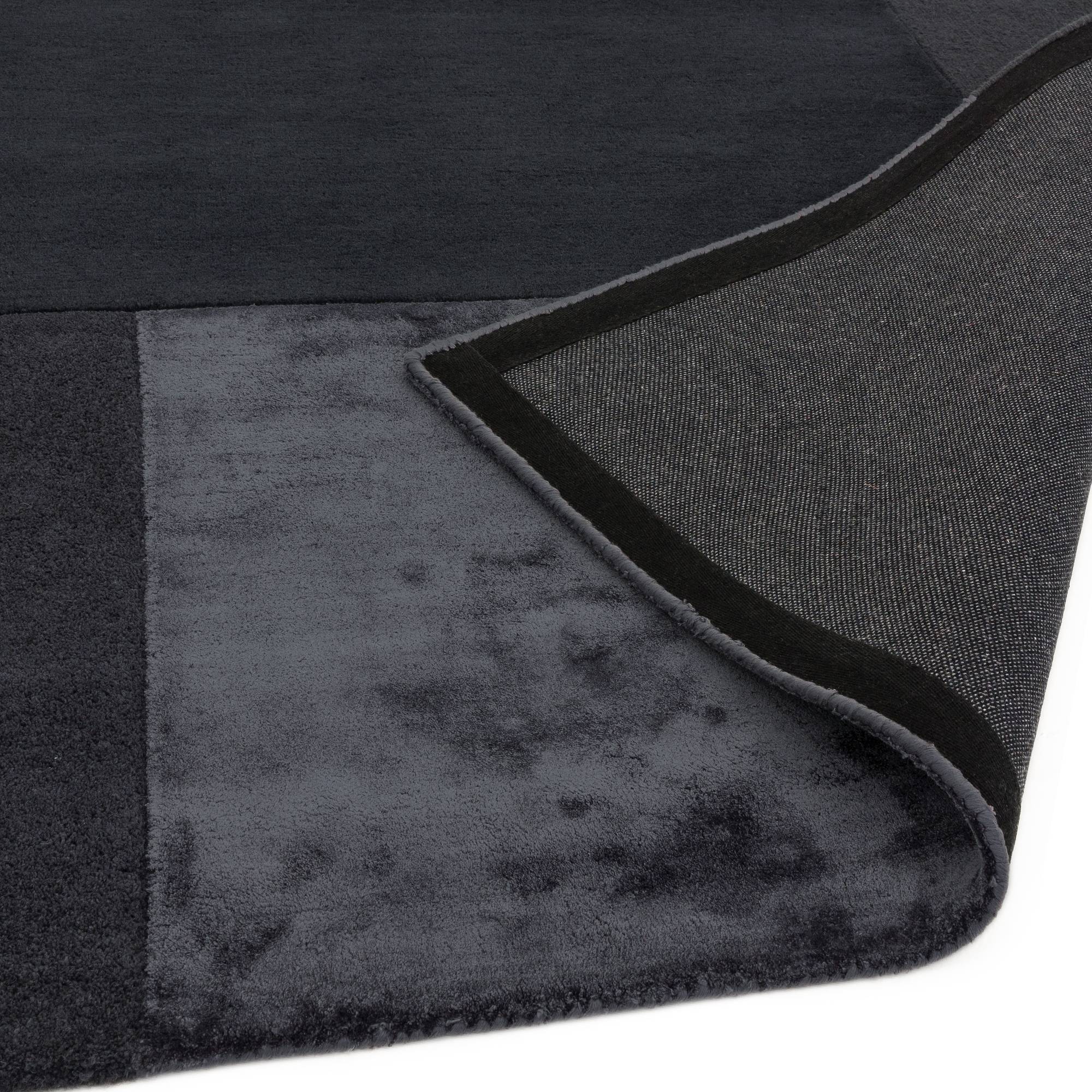 Alfombra Tate Carbón Tallada a Mano