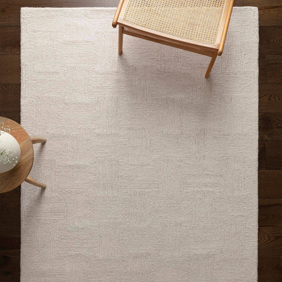 Theodore Hatch White / Sand Rug