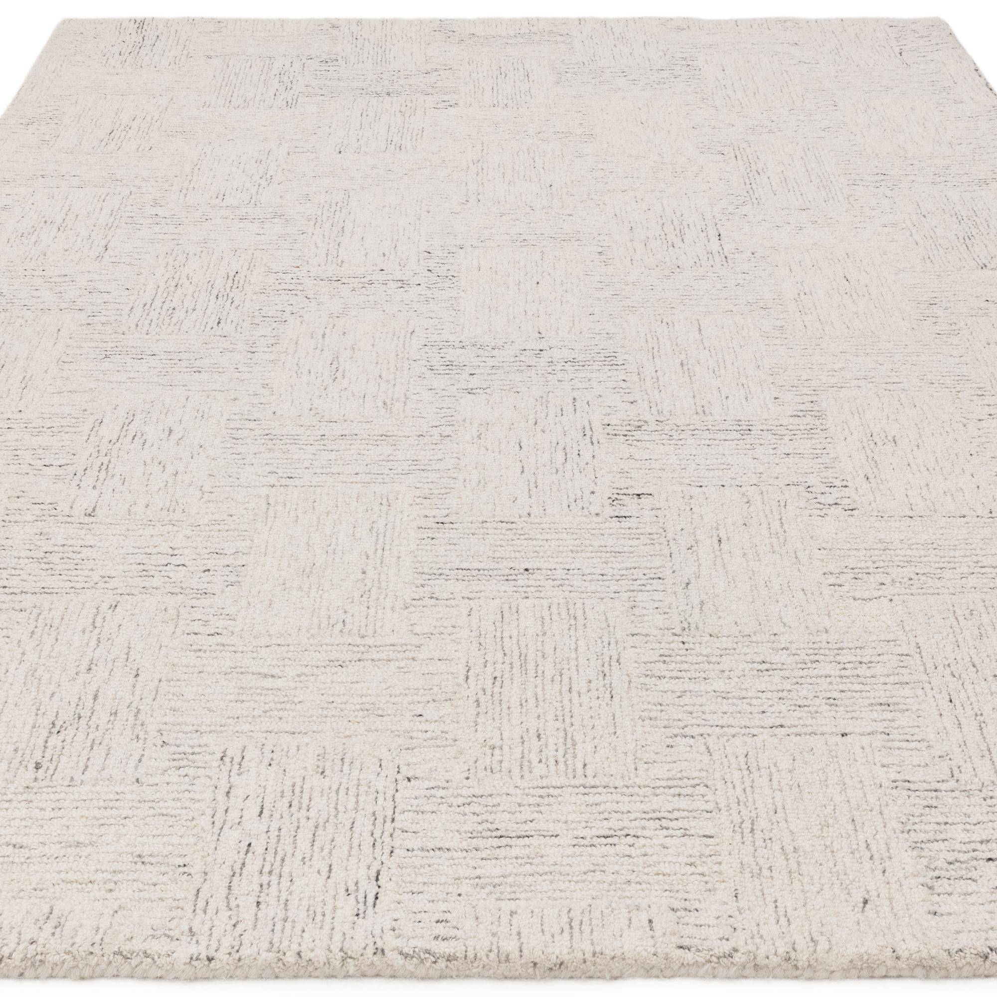 Theodore Hatch White / Black Rug