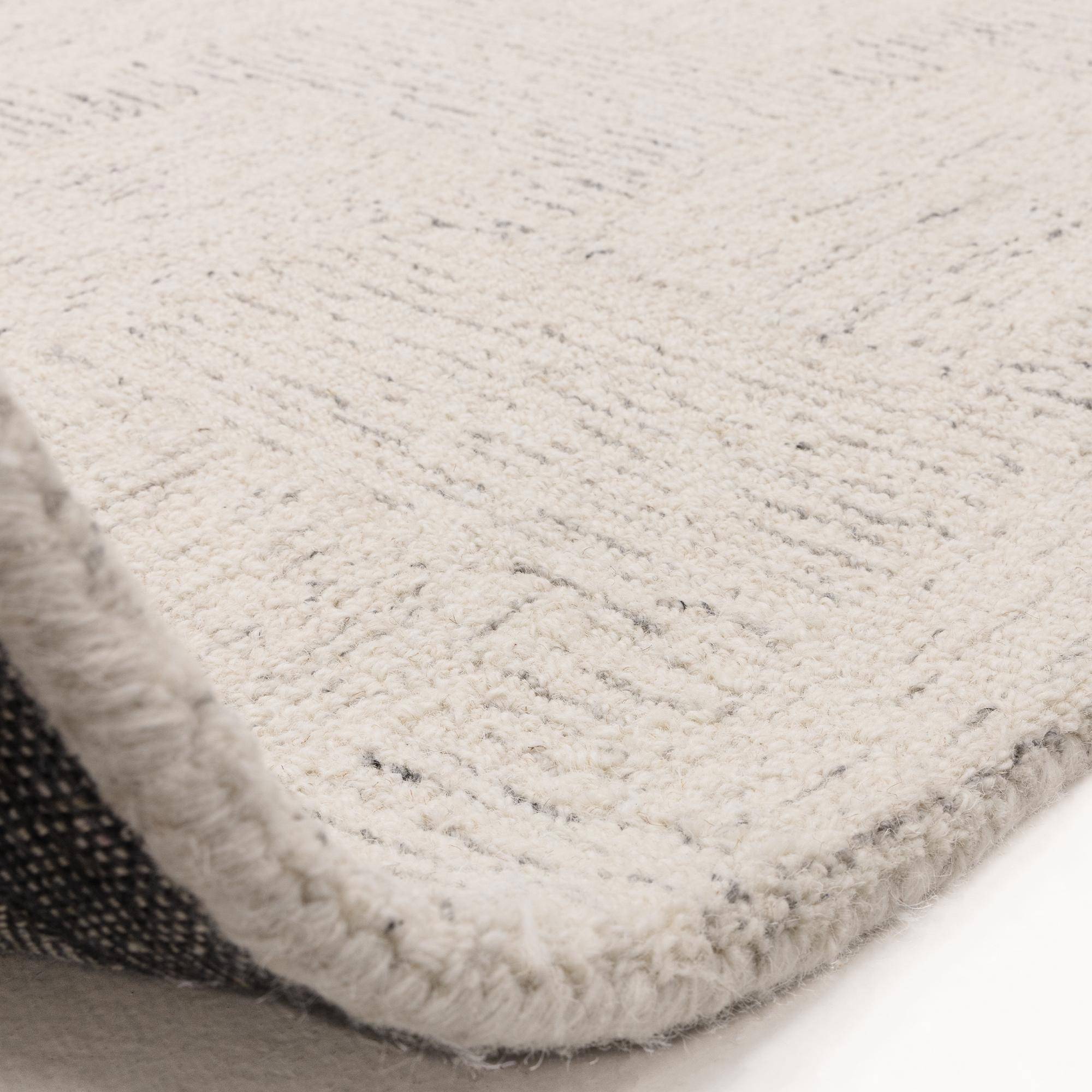 Theodore Hatch White / Black Rug