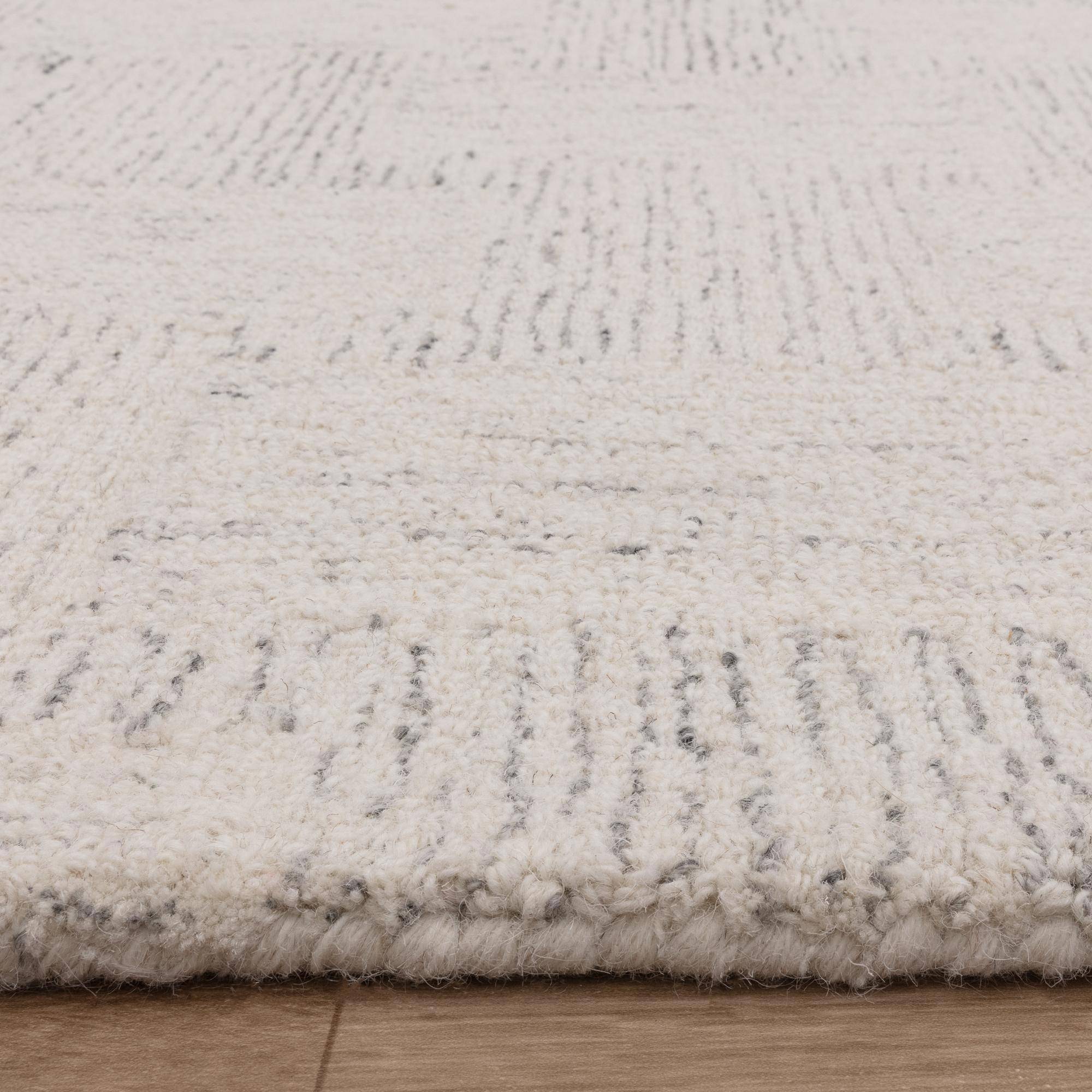 Theodore Hatch White / Black Rug