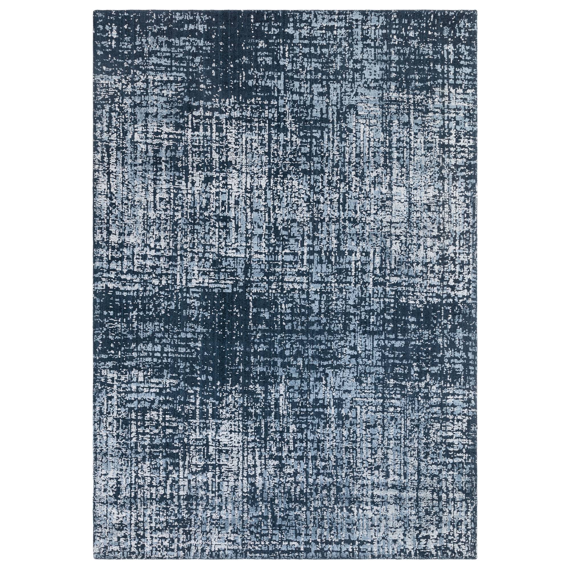 Torino Petrol Blue Rug