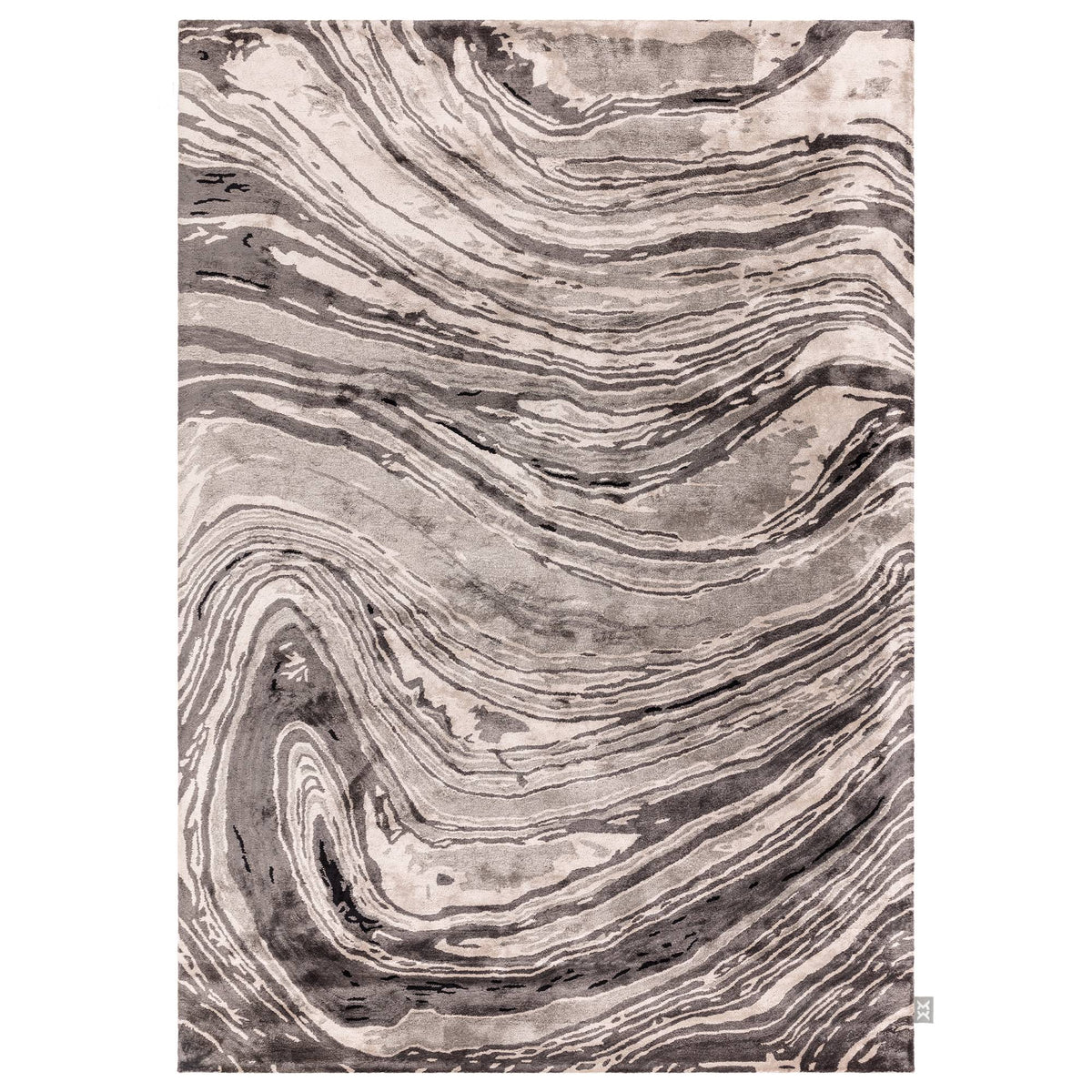 Marquina Rug Katherine Carnaby Tuscany Marquina Marble Rug – Asiatic Carpets - London