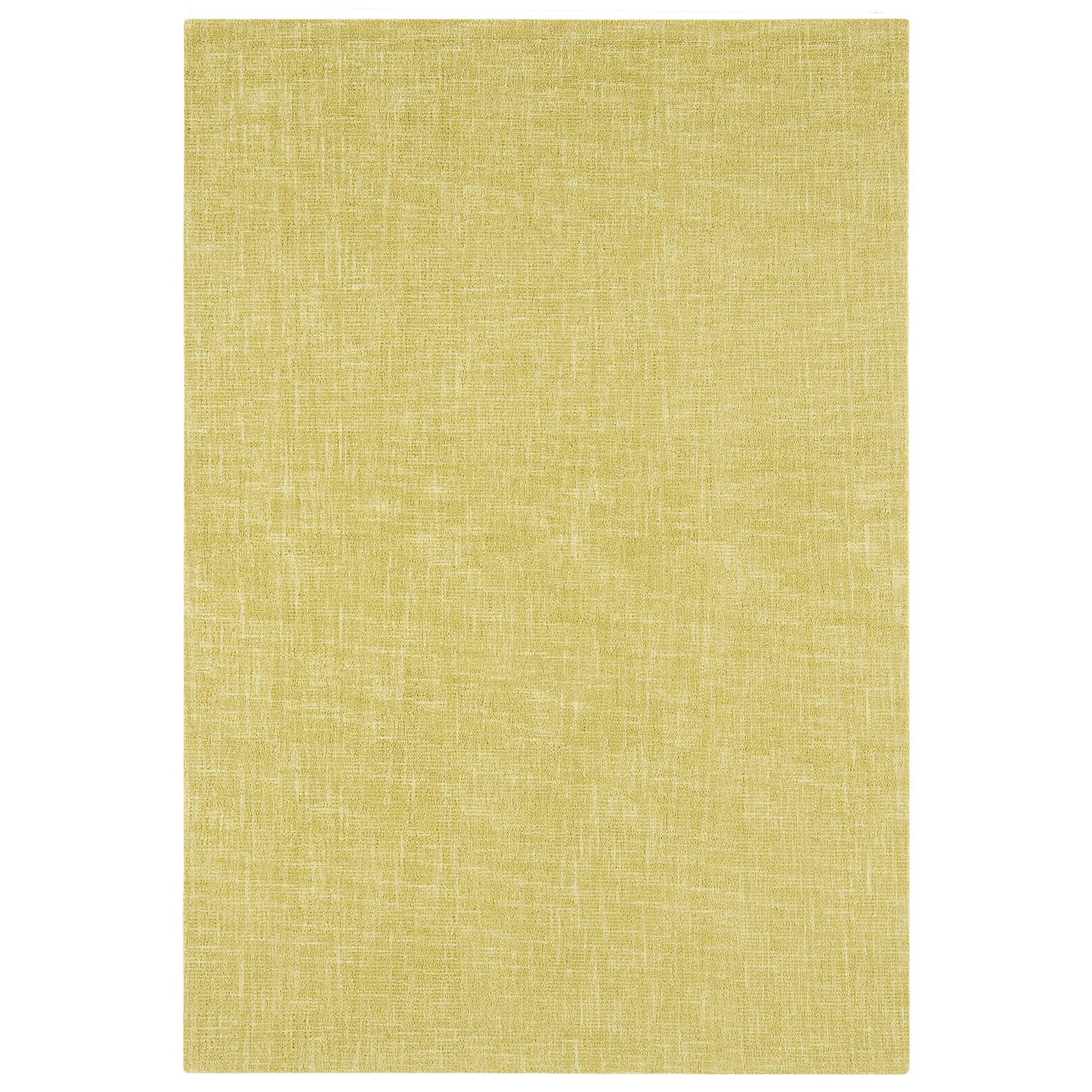 Alfombra Tweed Ocre de Lana Tufted a Mano