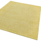 Alfombra Tweed Ocre de Lana Tufted a Mano