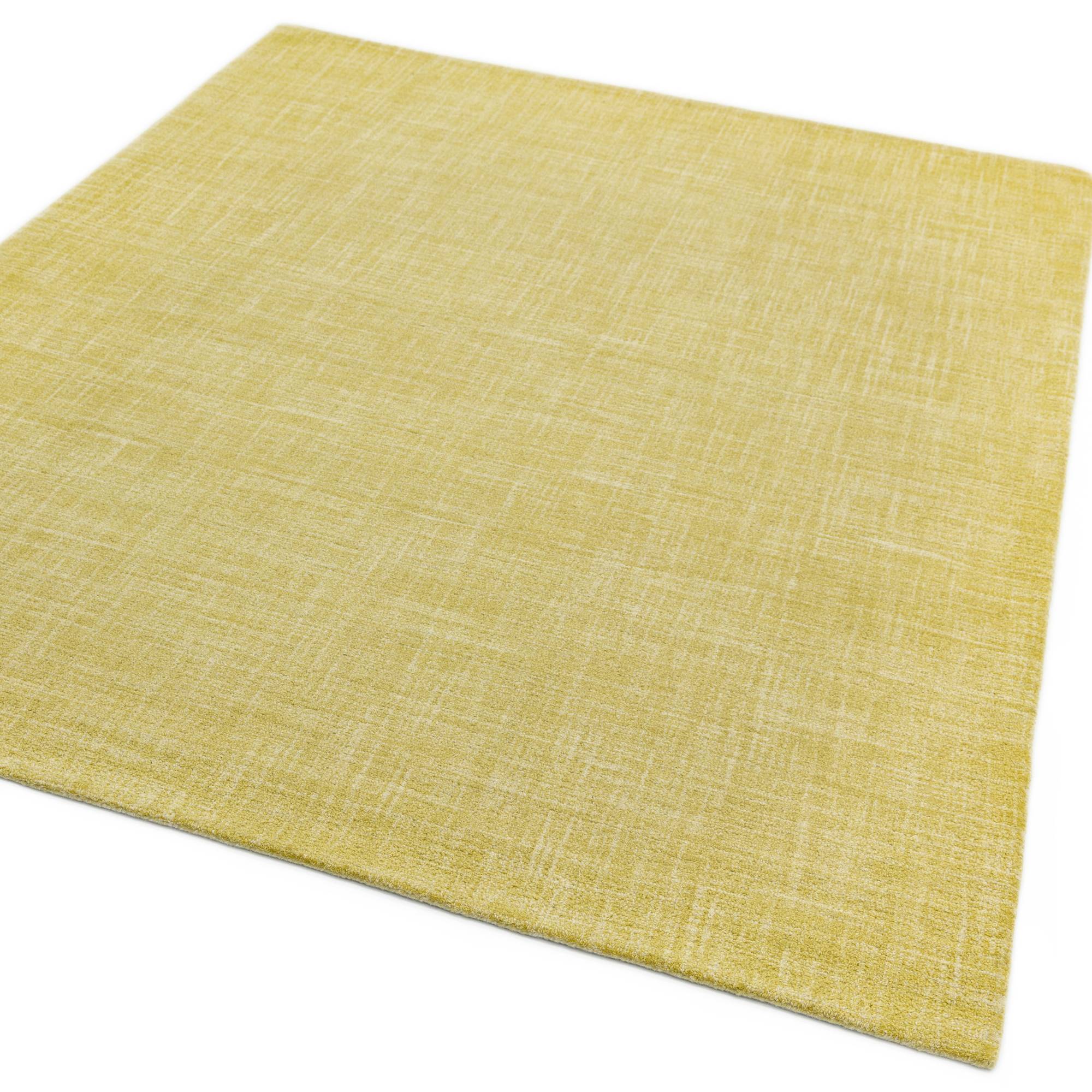 Alfombra Tweed Ocre de Lana Tufted a Mano
